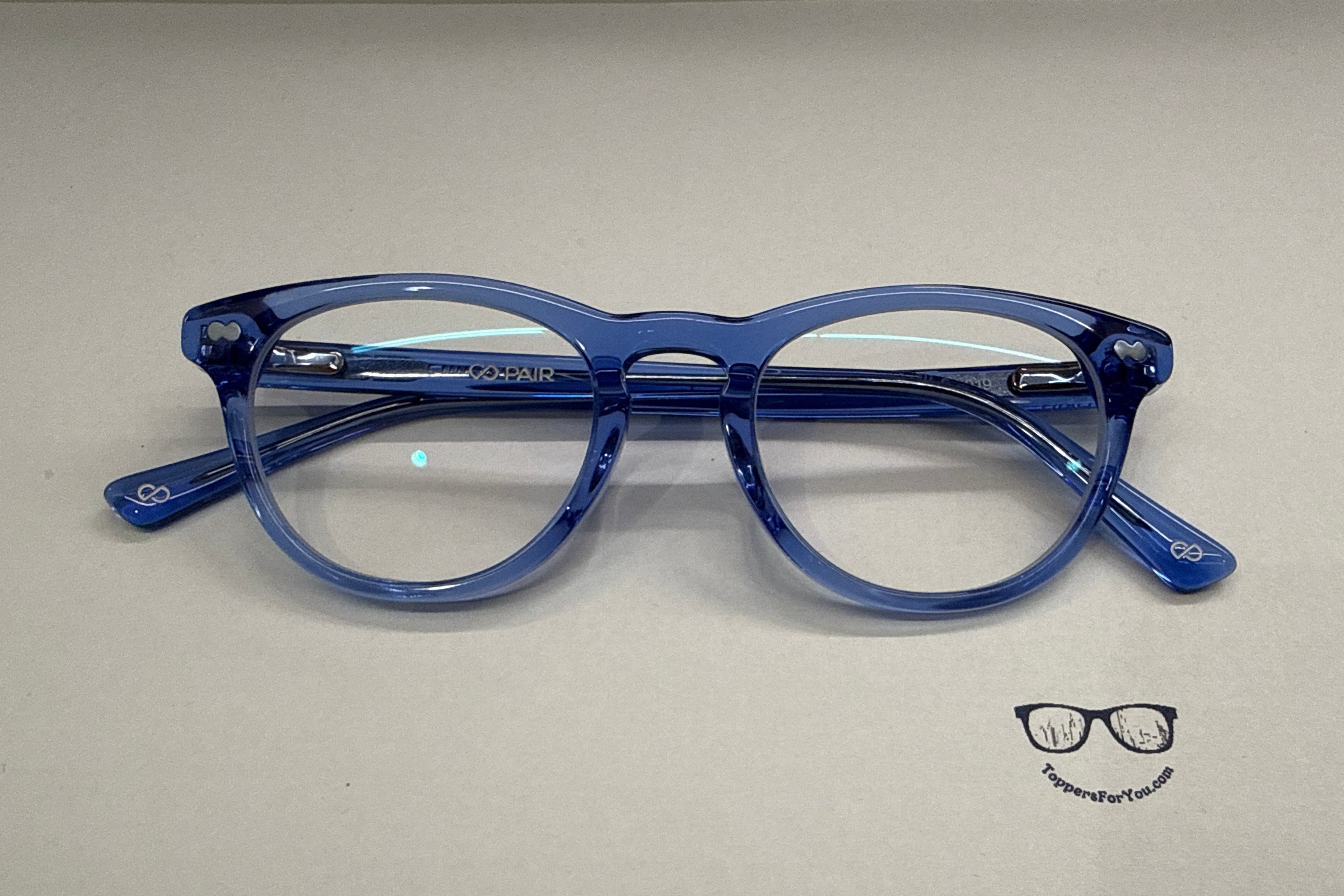 Serra Frames Blue Clear