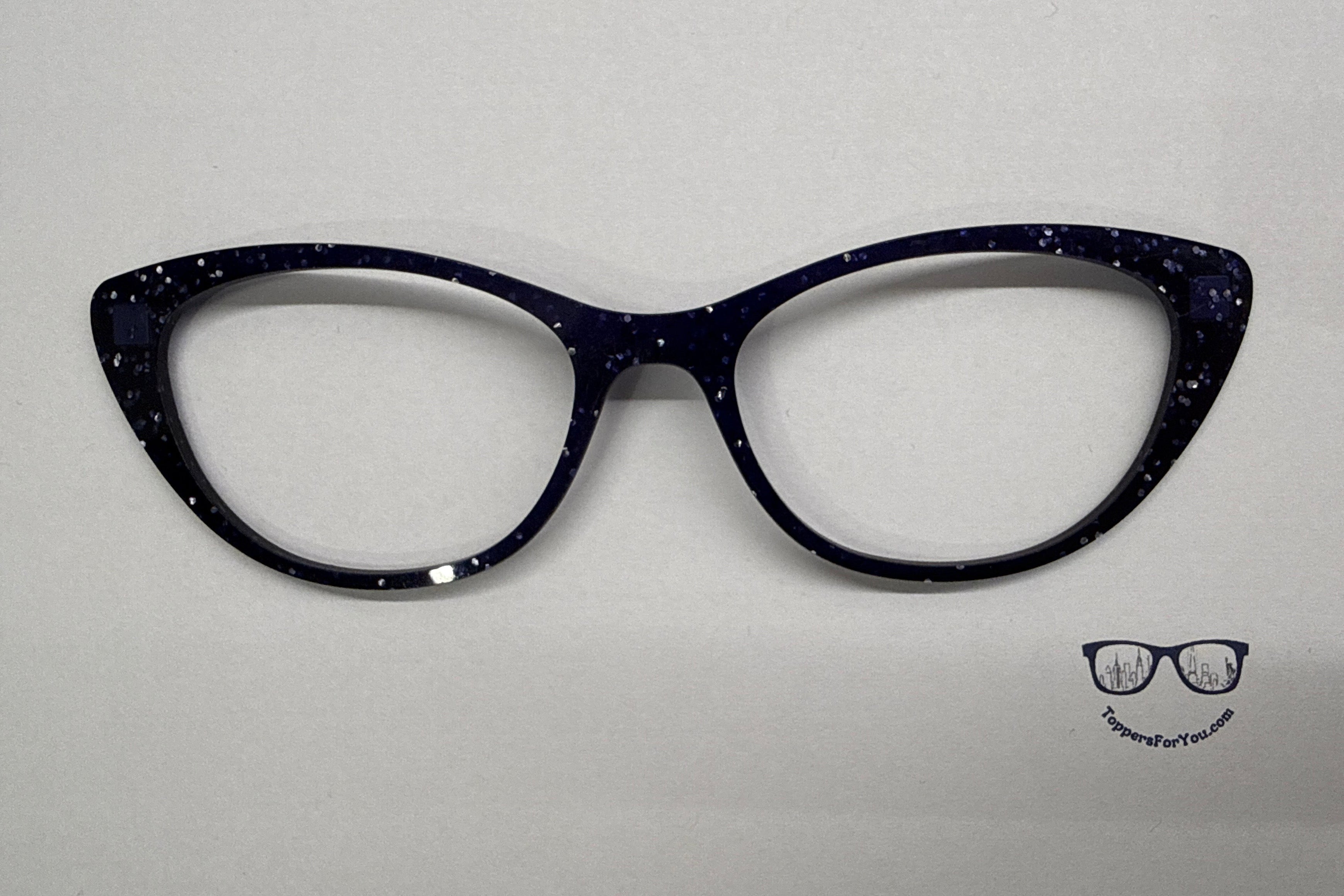 Ella Navy Glitter (Used)