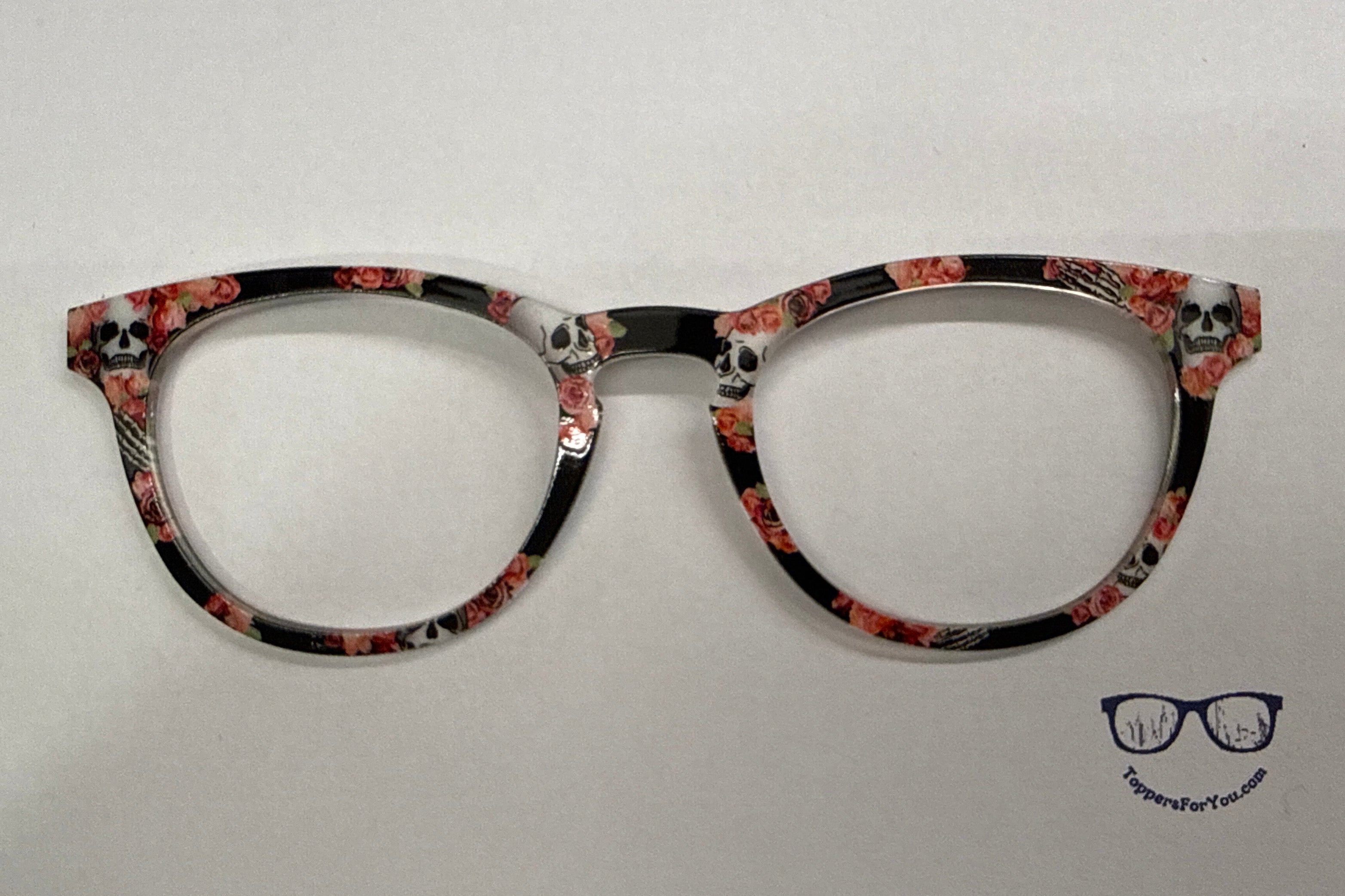 Serra Black and Pink - Roses and Skulls