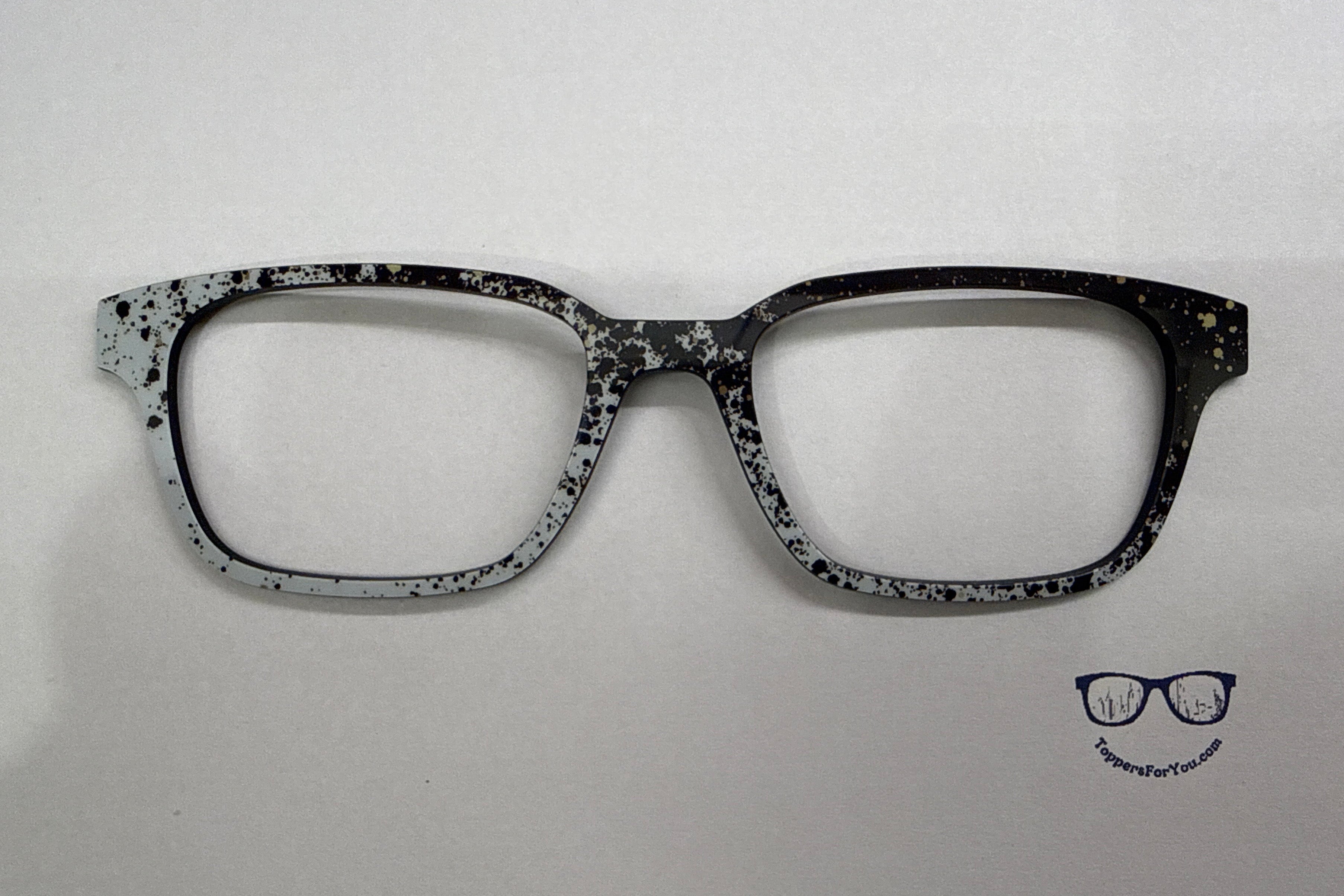 Finley Black and White Speckled