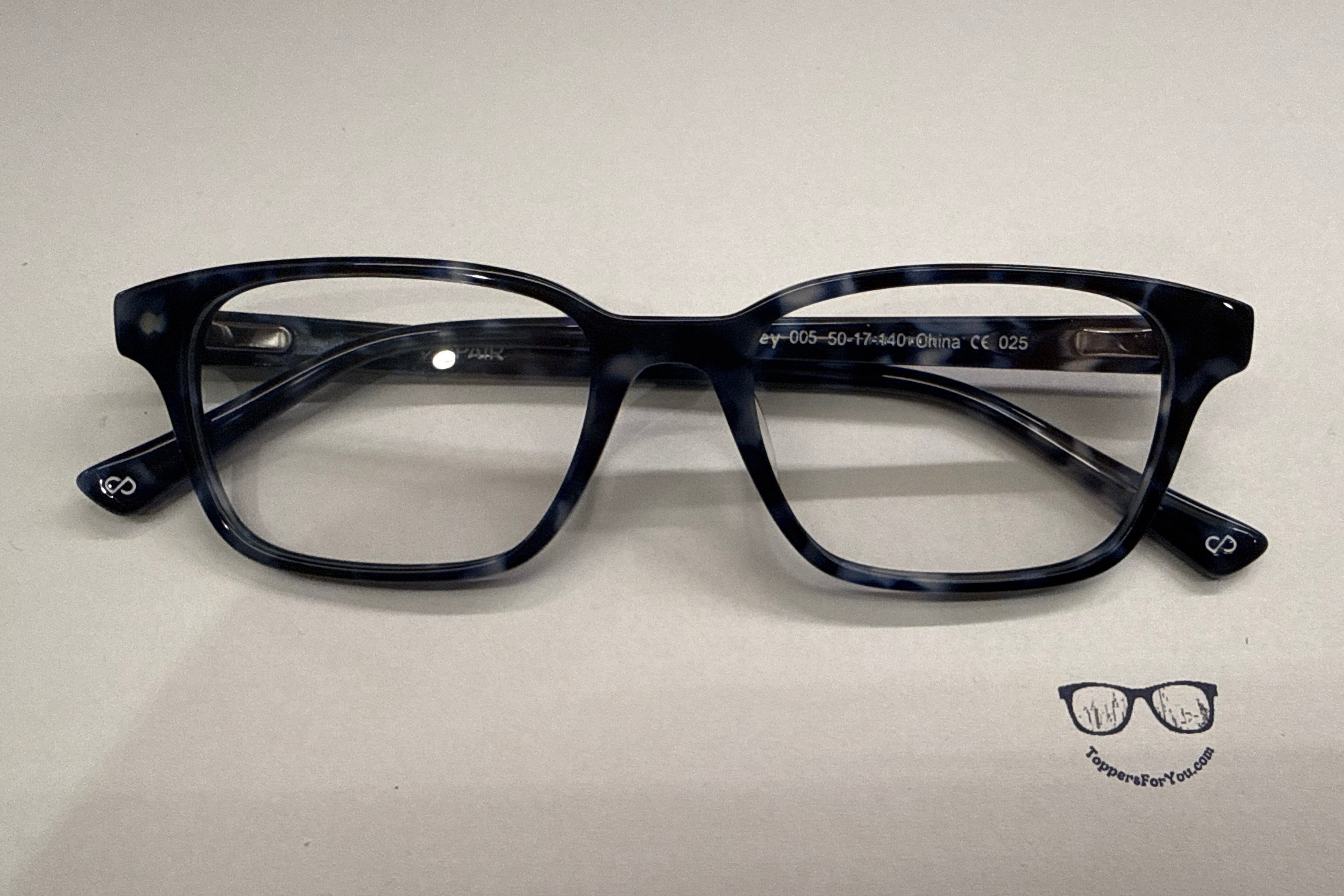 Finley Frames Blue Tortoise
