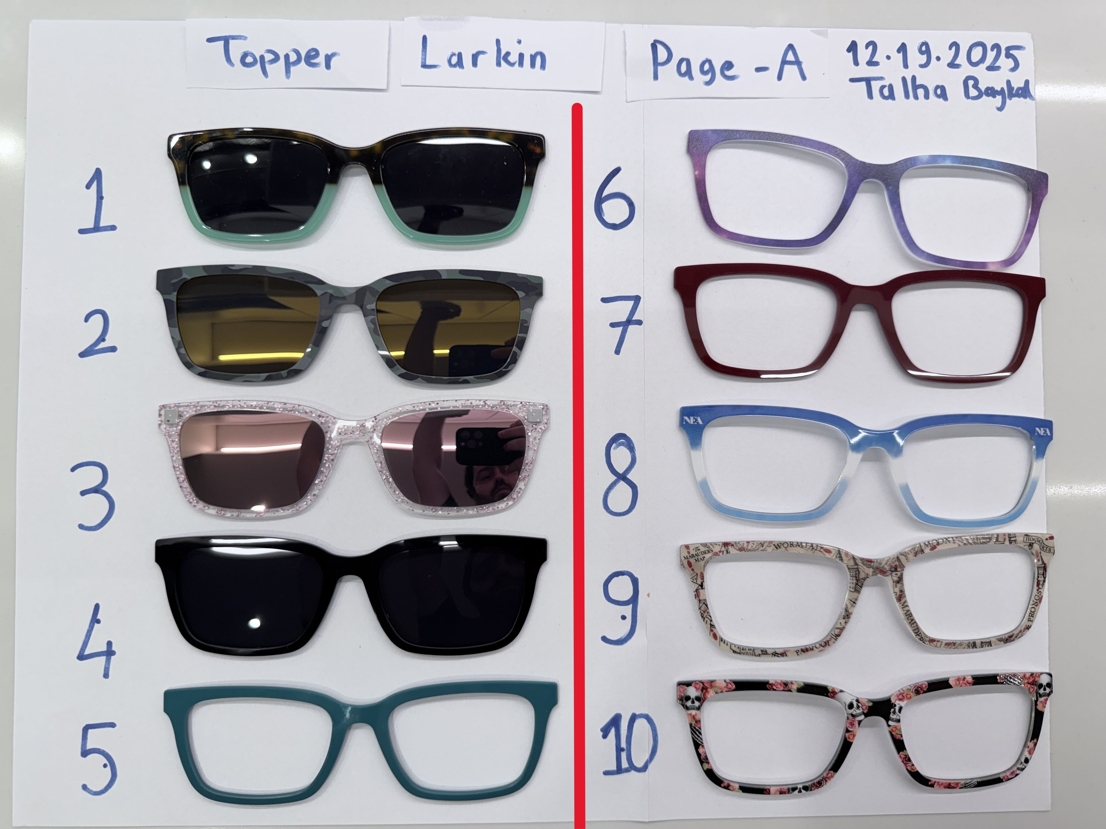 Larkin Toppers (5 pages)