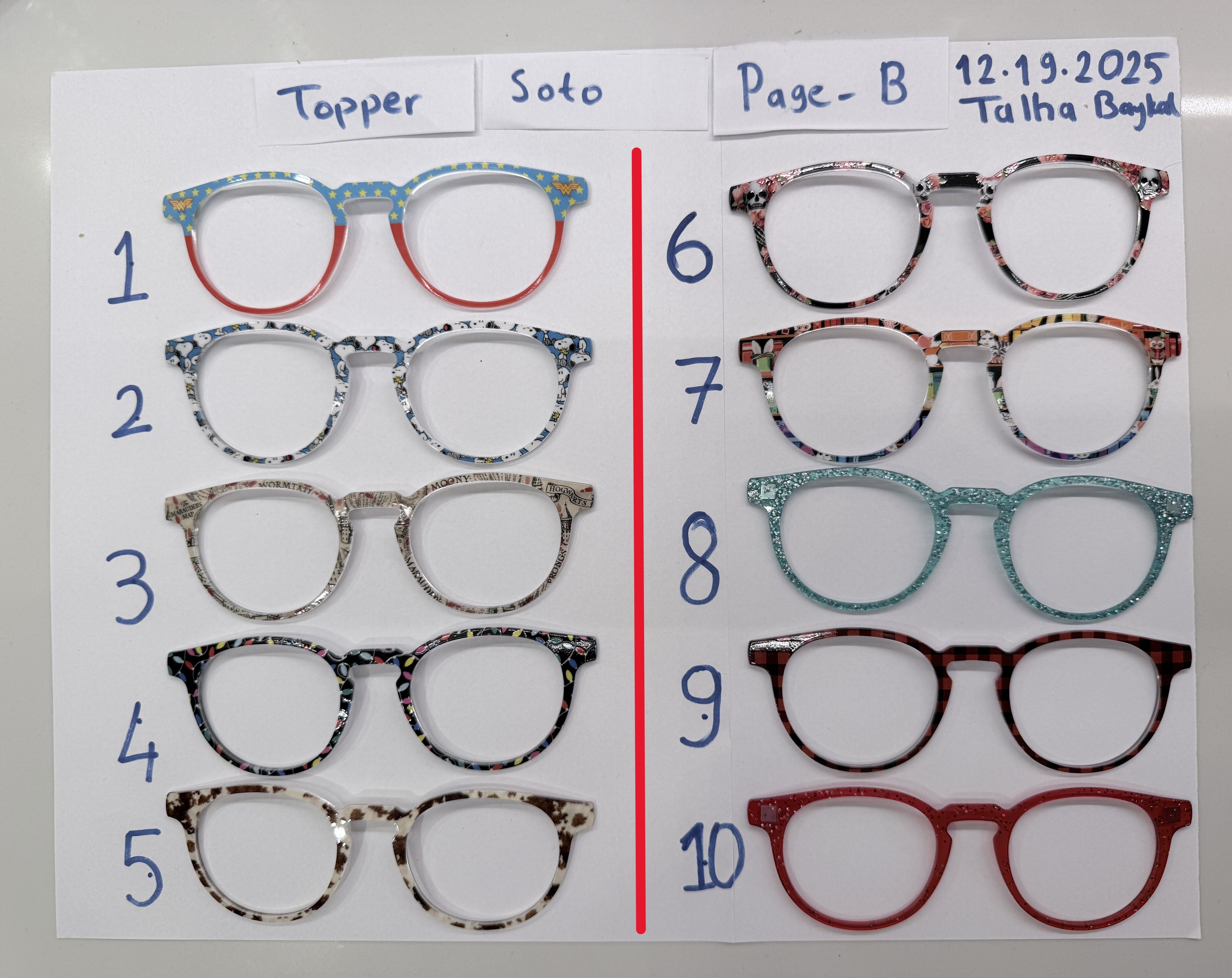 Soto Toppers (4 pages)