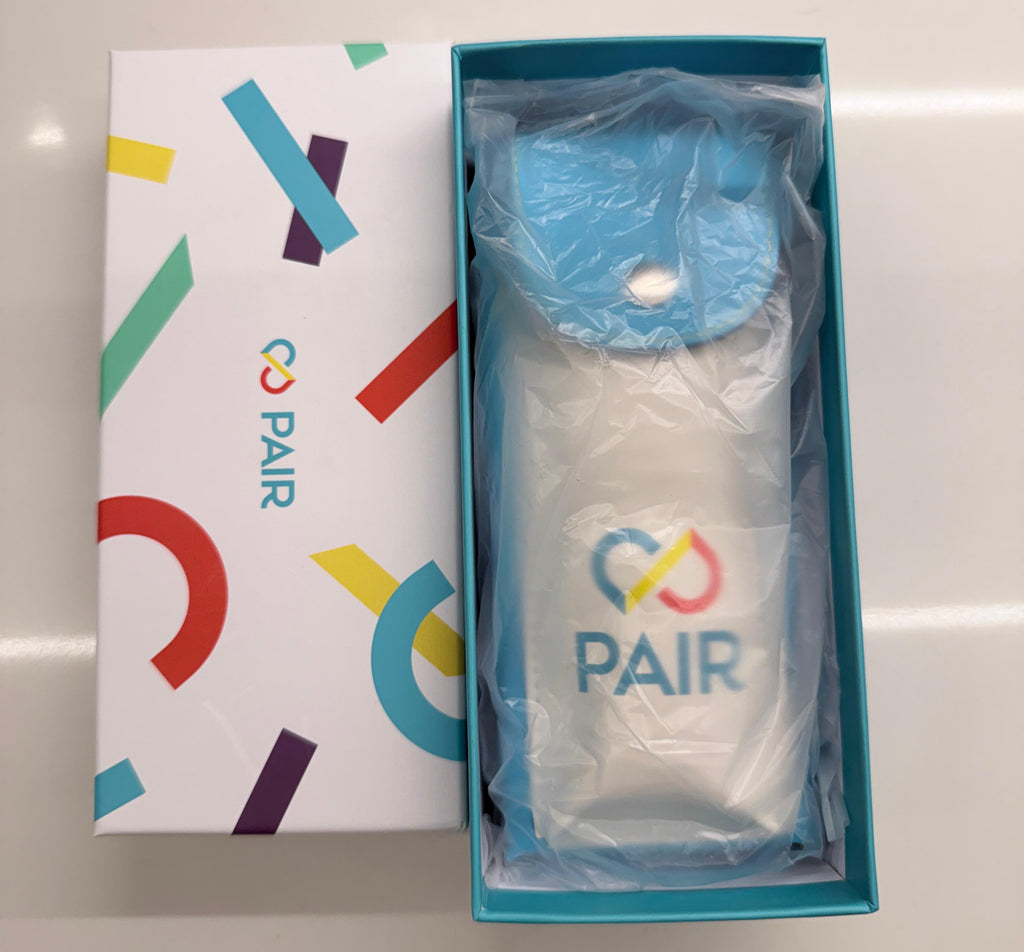 Pair Eyewear Eyeglass Case with Extra Topper Pouch